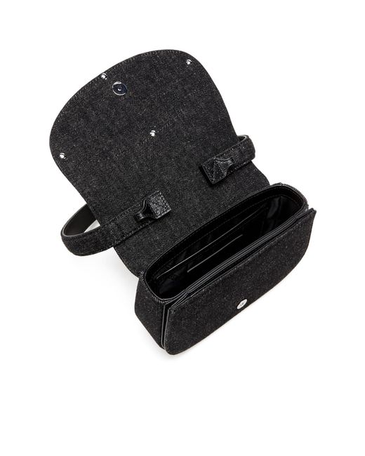 DIESEL Black 1Dr Logo Plaque Shoulder Bag