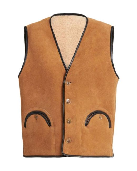 Blazé Milano Natural Shearling Vest