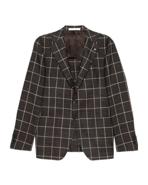 Tagliatore Black Blazers for men