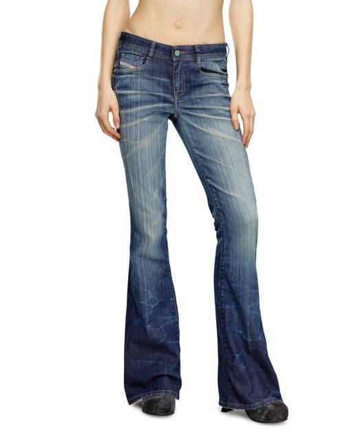 DIESEL Blue 1969 D-Ebbey 09I03 Bootcut Jeans