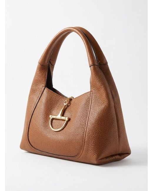 Gucci Brown Softbit Shoulder Bag
