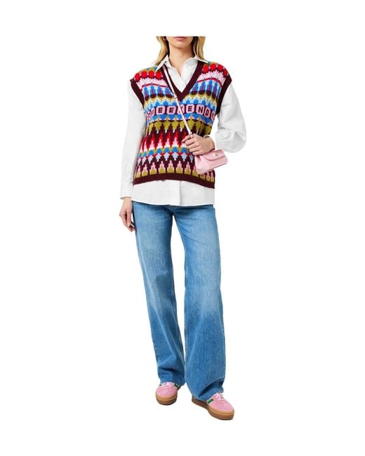 Weekend by Maxmara White Long-Sleeve Plain Shirt
