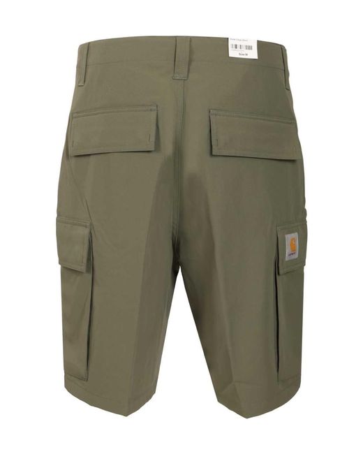 Carhartt Green Kade Cargo Shorts for men