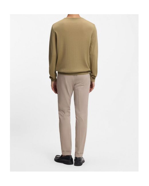 Boss Natural Crew-Neck Sweater for men