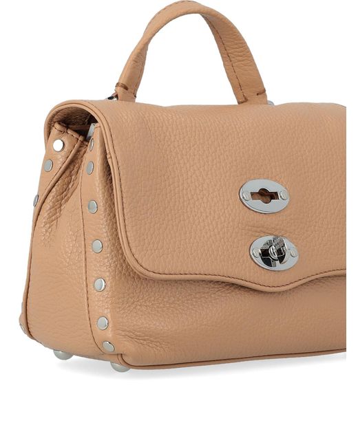 Zanellato Natural Postina Daily Flap Shoulder Bag