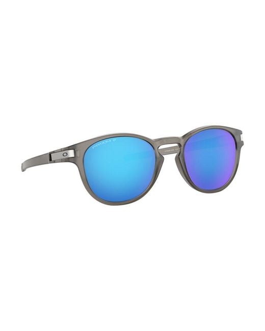 Oakley Blue Round-Frame Sunglasses for men