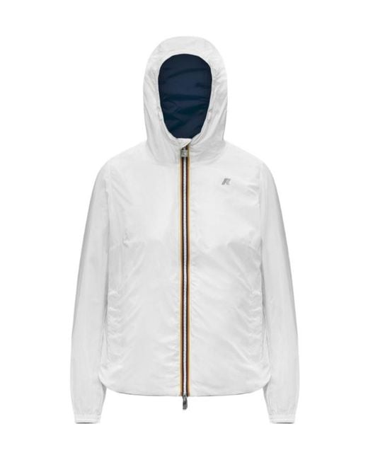 K-Way Blue Lil 2.0 Plus.2 Reversible Jacket