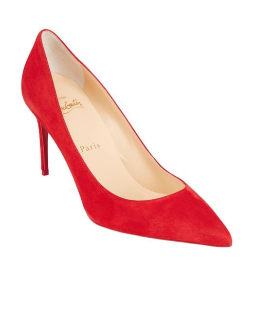 Christian Louboutin Red Pointed High Heels