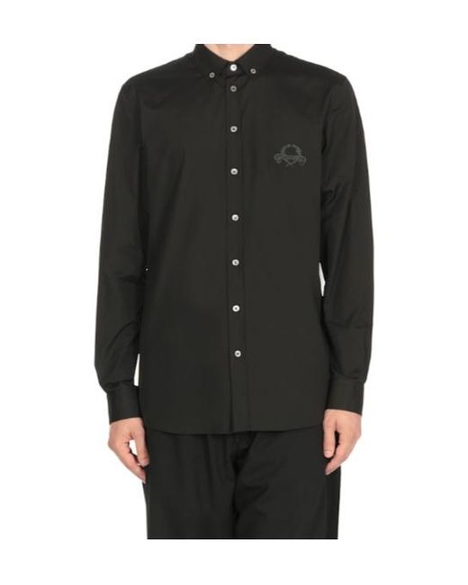 Moschino Black Long Sleeve Shirt for men
