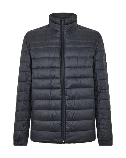 Boss Blue Oden Short Puffer Jacket for men