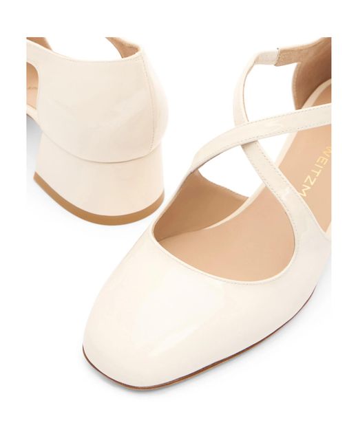 Stuart Weitzman White Clem 35