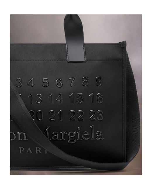 Maison Margiela Black Small Cabas Tote Bag