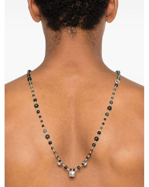 Isabel Marant White Jack Chain Necklace for men