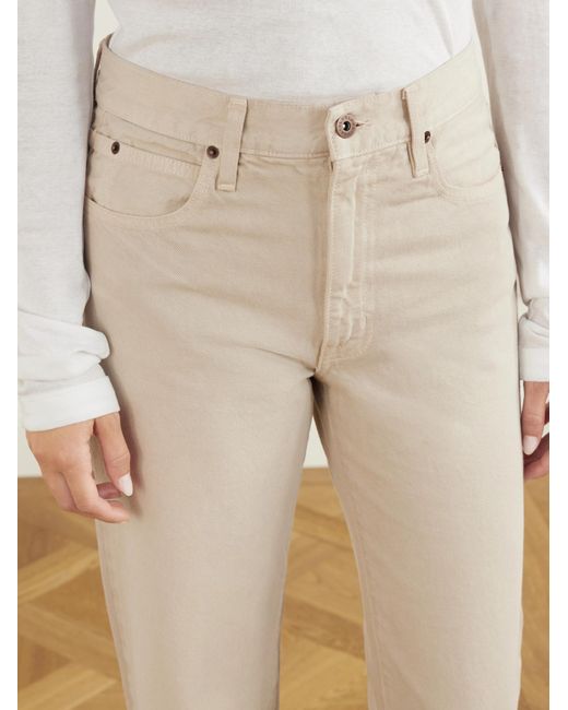 SLVRLAKE Denim Natural Straight-Leg Jeans