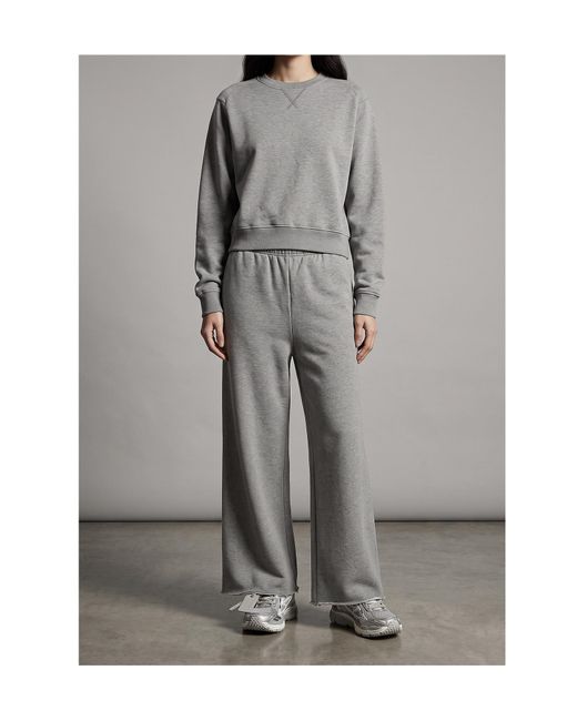 Entire studios Gray Boxy Crewneck Sweatshirt