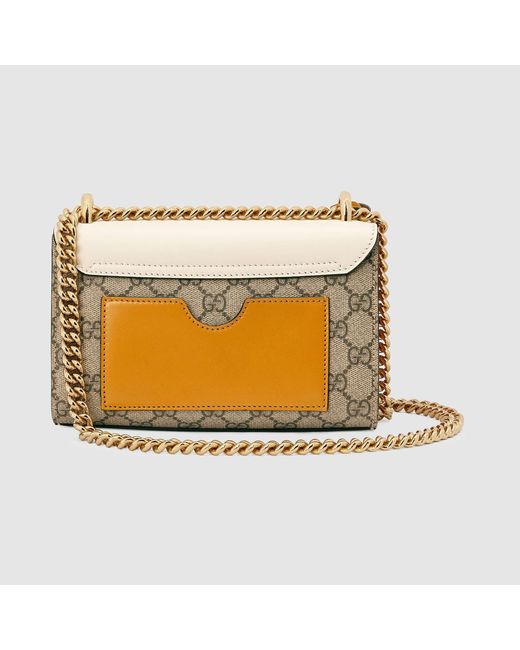 Gucci Natural Padlock Shoulder Bag