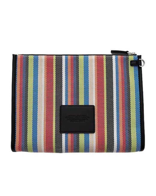 Marc Jacobs Blue The Large Pouch Wristlet Bag