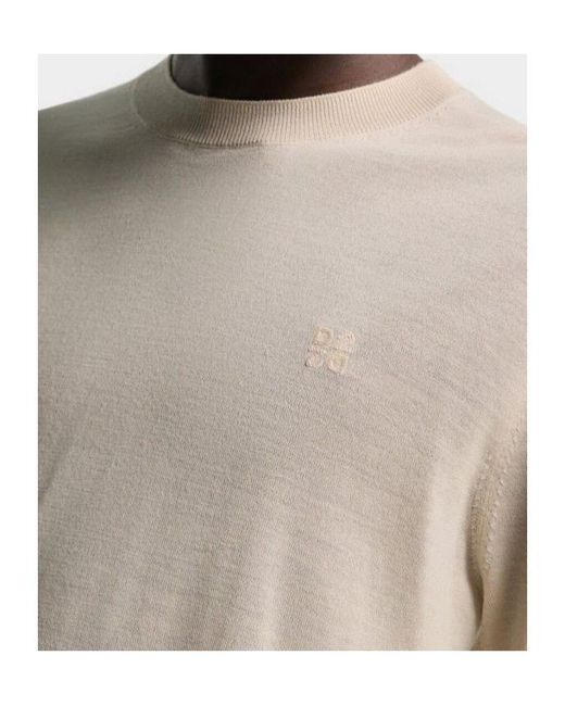DSquared² White Crew-Neck Sweater for men