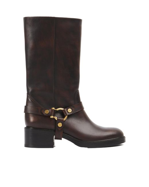 Chloé Brown Chloé Dakota Boots