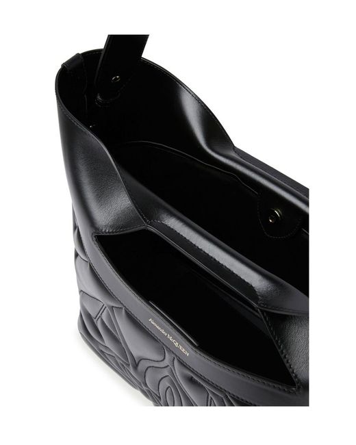 McQueen White The Bow Small Shoulder Bag