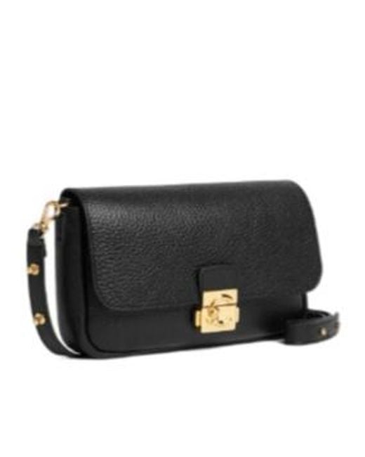 Coccinelle Black C-Me Lock Mini Shoulder Bag