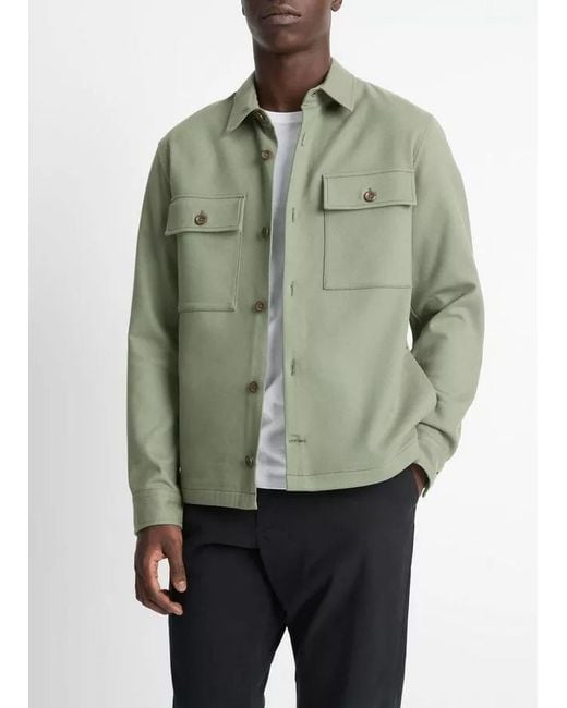 Vince Green Button-Up Shirt for men