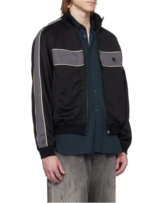 Ambush Black Long Sleeve Casual Jacket for men