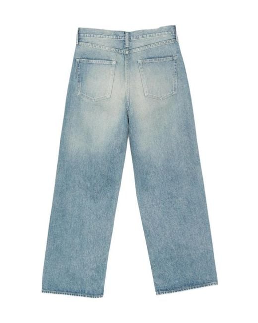 Ssstein Blue Belt-Loop Jeans for men