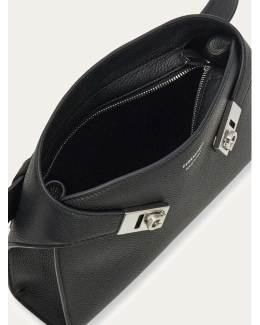 Ferragamo Black Belt Bag