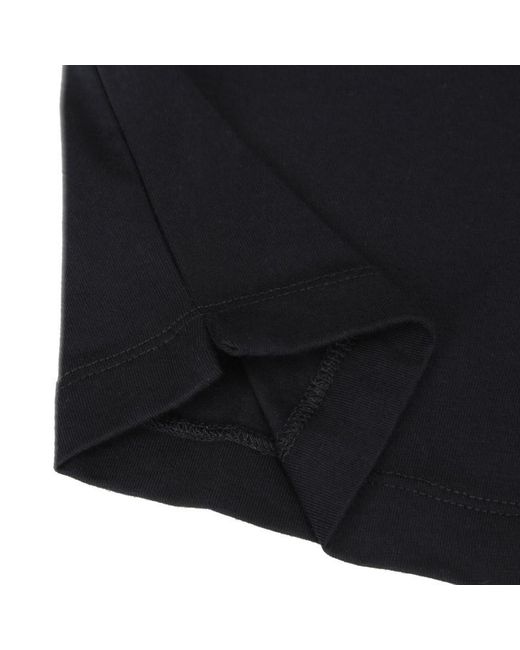 EA7 Blue Long-Sleeved Polo Shirt for men