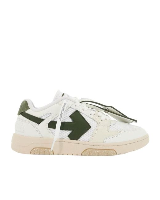 Off-White c/o Virgil Abloh White Out Of Office Lace-Up Sneakers