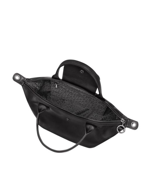 Longchamp Black Le Pliage Xtra Small Top Handle Bag