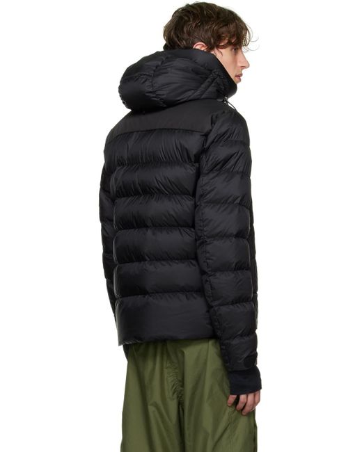 Moncler Black Camurac Short Down Jacket for men