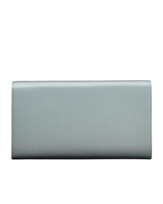Roger Vivier Gray Efflorescence Clutch