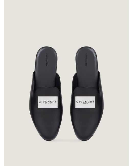 Givenchy Black Label Flat Mules for men