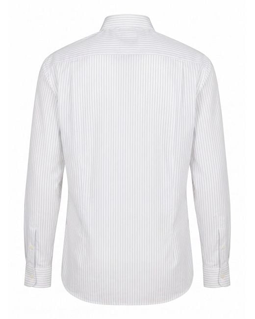 Bottega Veneta White Long-Sleeved Shirt for men