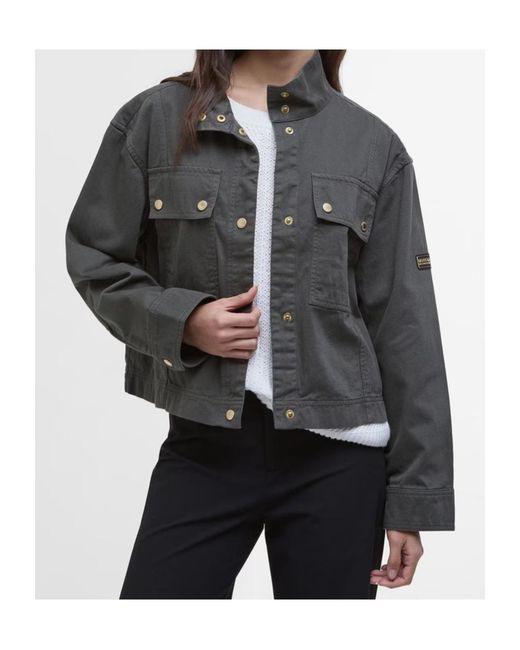 Barbour Gray Sierra Jacket