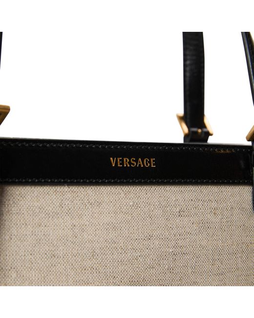 Versace Black Simple Handbag