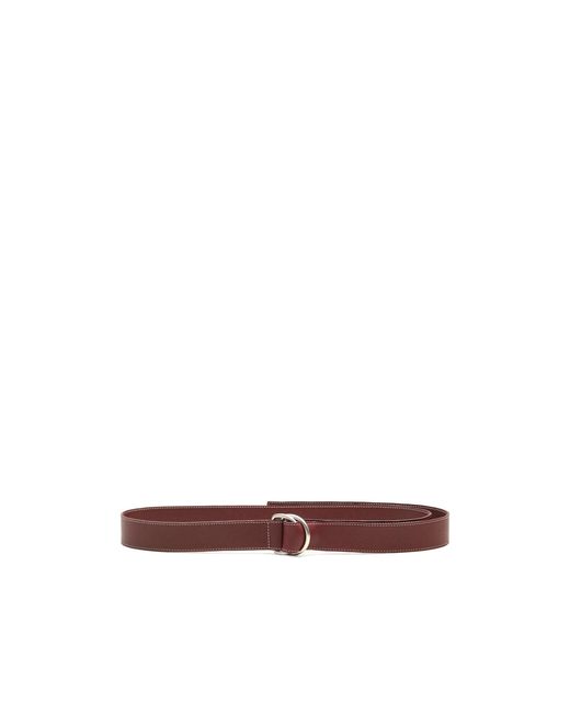 AMI Brown Leather Belt
