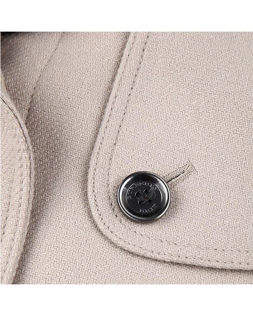 Burberry Natural Long-Sleeved Windbreaker