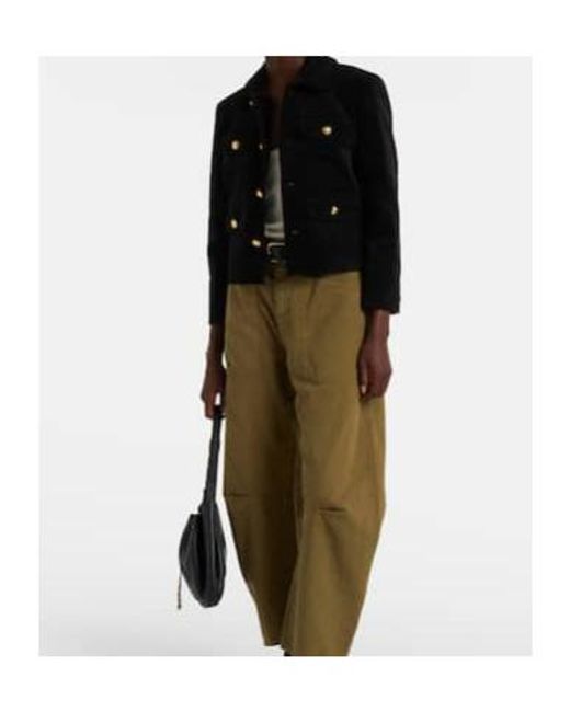 Nili Lotan Black Button-Down Casual Jacket