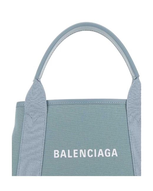 Balenciaga Blue Logo Handbag