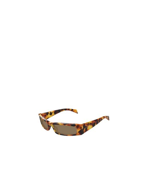 Gucci White Eyewear Rectangular Frame Sunglasses for men
