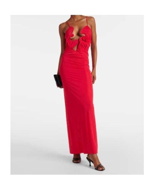 Christopher Esber Red Sleeveless Dress