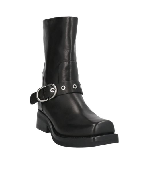 Rag & Bone Black Leather Ankle Boots