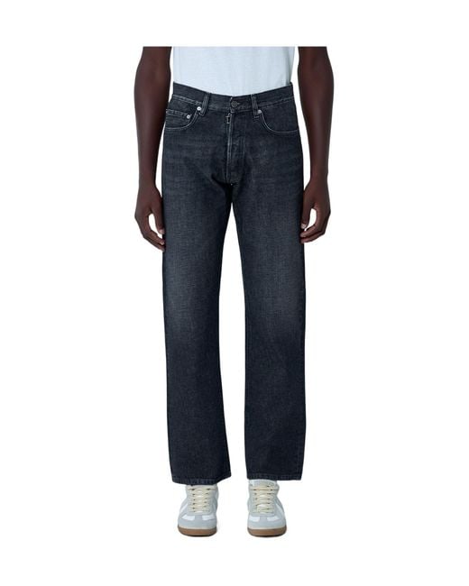 Maison Margiela Blue Straight-Leg Jeans for men