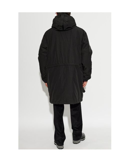 Canada Goose Black Long-Sleeve Hooded Down Jacket for men