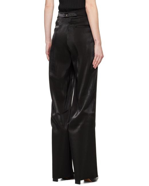 Jacquemus Black Le Pantalon Cubo Fluid Pants