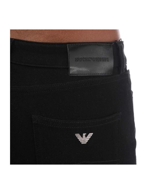 Emporio Armani Black Slimfit Jeans