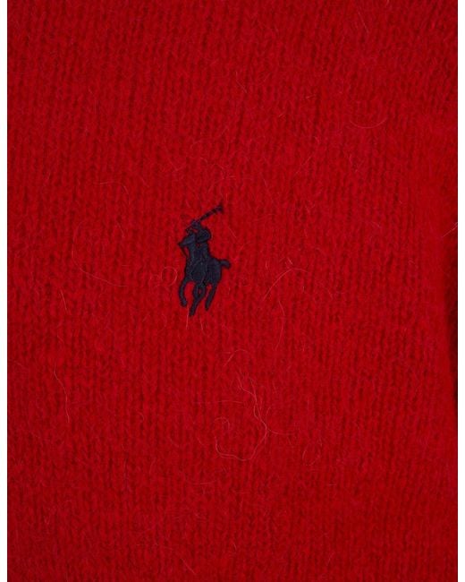Polo Ralph Lauren Logo Embroidered Crewneck Jumper for men